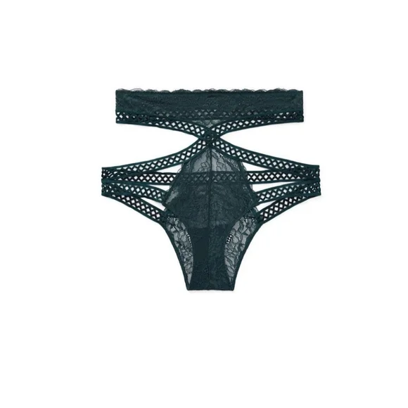NWT VERANA SEXY PANTY IN DARK GREEN - Picture 4 of 4